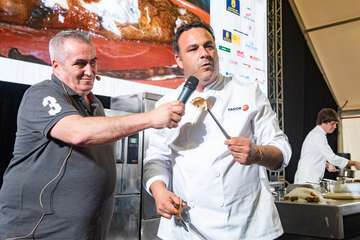 Las demostraciones culinarias formaron parte de la segunda jornada de la Feria Gran Canaria Me Gusta (Foto TA)